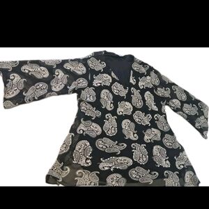 VTG Y2K Paisley Beaded Top ✨ Bling Party Girl Holiday New Year Glam Lined Barbie